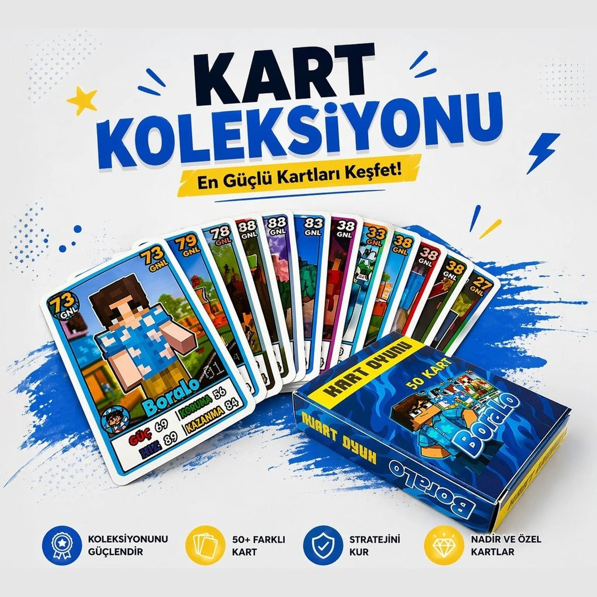 BoraLo kart koleksiyonu