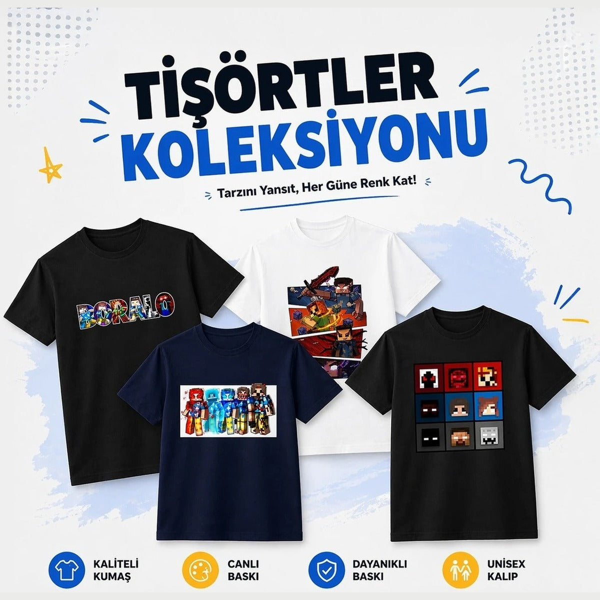 BoraLo t-shirt koleksiyonu