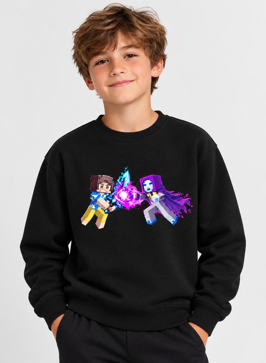 BoraLo VS Mor Savaşçı Sweatshirt