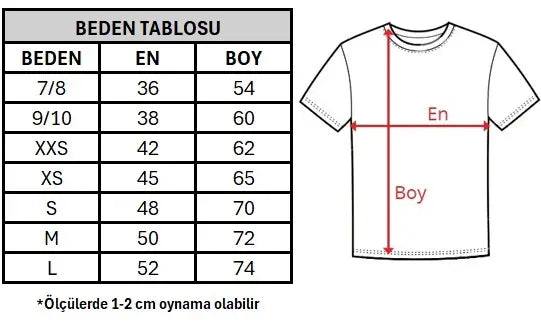 Beden Tablosu
